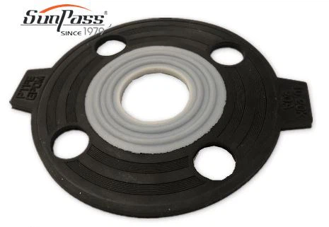 Rubber Gasket, PTFE Bonded EPDM Rubber Gasket